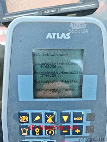 Підйомно-транспортна машина Atlas 230 MH Hydr. Pump Defect!