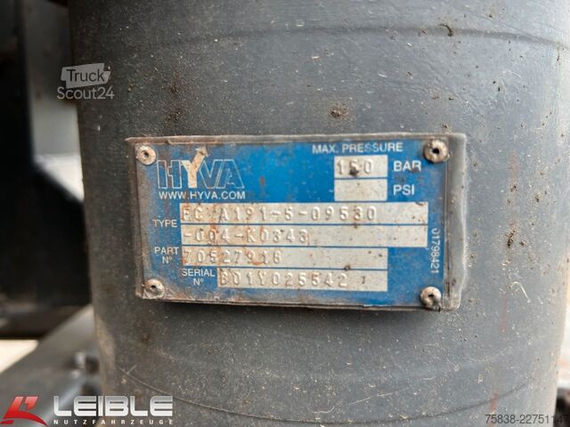 Semi-reboque basculante KEMPF SKM 35/3SK*84m³*HARDOX*Liftachse*BPW*