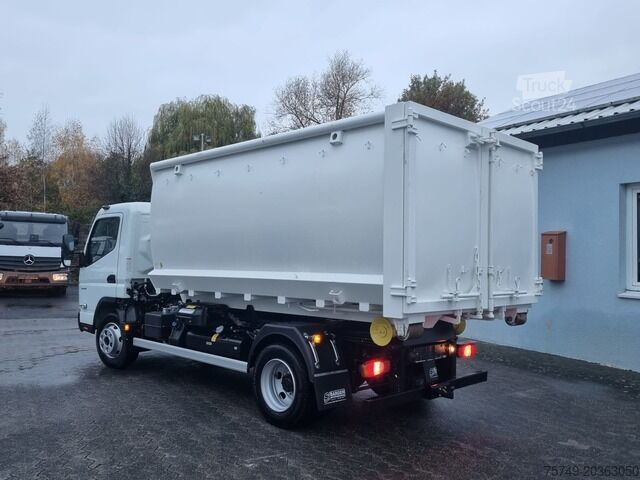 Telehoist lastväxlarbil Fuso Canter FUSO 7C18 City Abrollkipper Miete