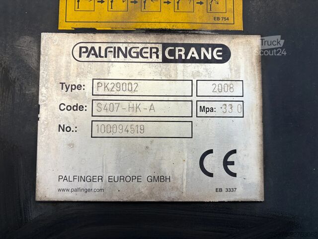 Standard-SZM DAF XF 460 DRACO SCHUIF OPBOUW + PALFINGER PK 29002...