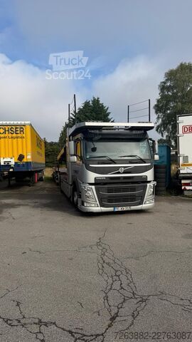 Biltransport lastebil Volvo Autotransporter Euro 6 Kässbohrer FM Kässbohrer Supertrans + Anhänger