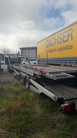 Biltransport lastebil Volvo Autotransporter Euro 6 Kässbohrer FM Kässbohrer Supertrans + Anhänger
