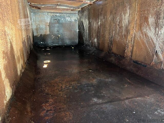 Hákový kontajner  CONTAINER SCARRABILE USATO CON COPERCHIO