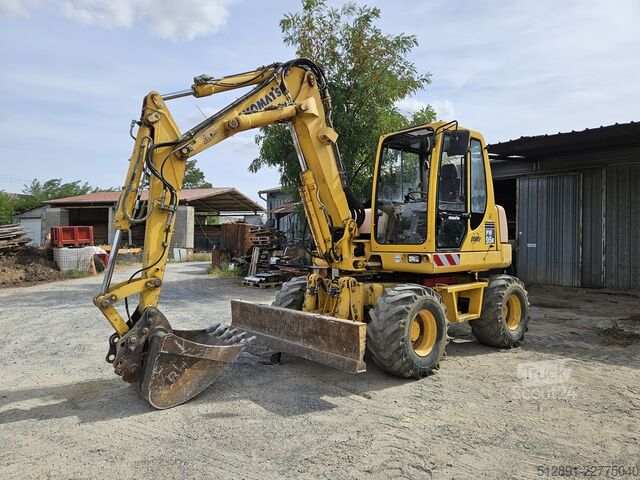 Mobiele graafmachine KOMATSU PW  95 R