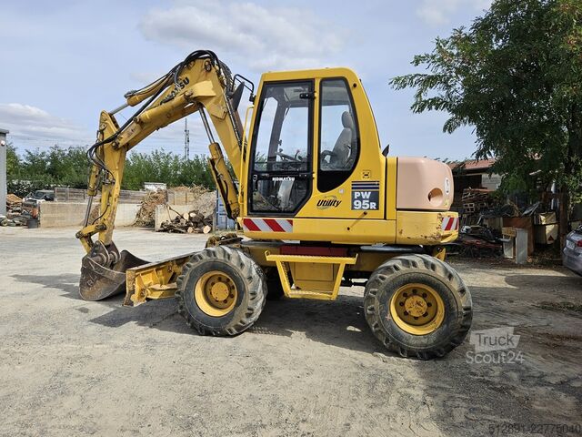 Mobiele graafmachine KOMATSU PW  95 R