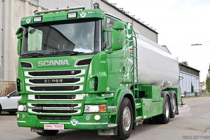 Camión cisterna Scania R560  V8 6x2 Retarder 23.550l 2 Kammern Pumpe E5
