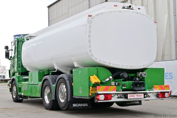 Camión cisterna Scania R560  V8 6x2 Retarder 23.550l 2 Kammern Pumpe E5