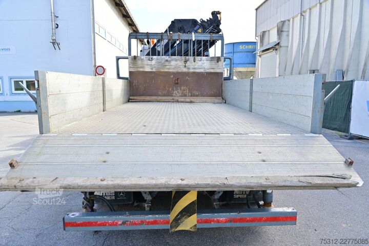 Tovornjak s ploščadjo Mercedes-Benz Actros 3246  AHK MP2 Retarder Hiab 422 EP-5 Fernb