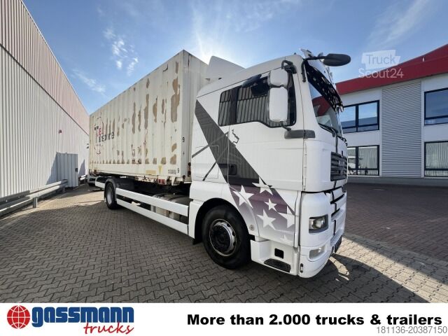 Wissellaadbak vrachtwagen MAN TGA 18.350 4x2 LL, Fahrschulausstattung