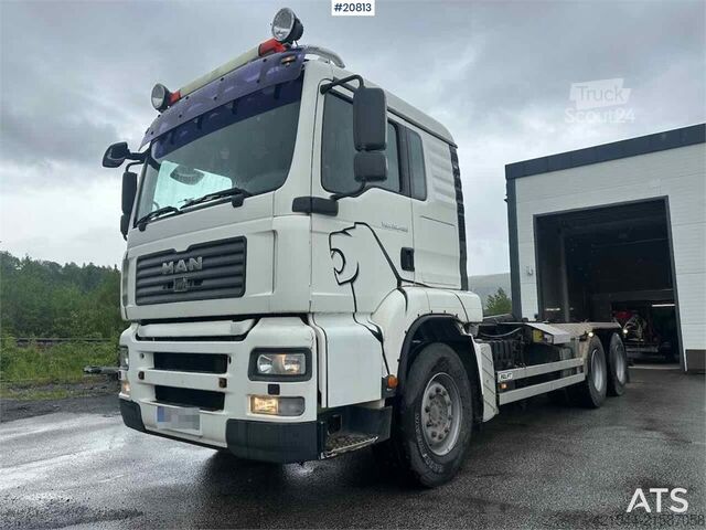 Sistem ročice s kavljem MAN TGA 26.480 6x4 Tandem Hook truck w/ 20 t/m hook an