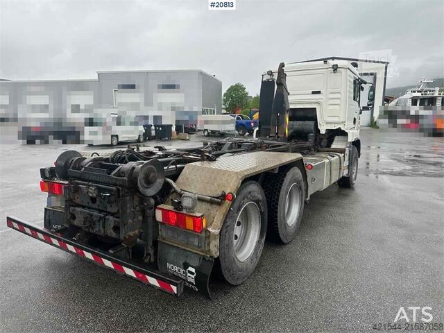 Sistem ročice s kavljem MAN TGA 26.480 6x4 Tandem Hook truck w/ 20 t/m hook an