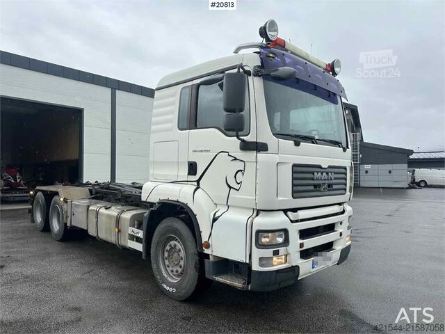 Sistem ročice s kavljem MAN TGA 26.480 6x4 Tandem Hook truck w/ 20 t/m hook an