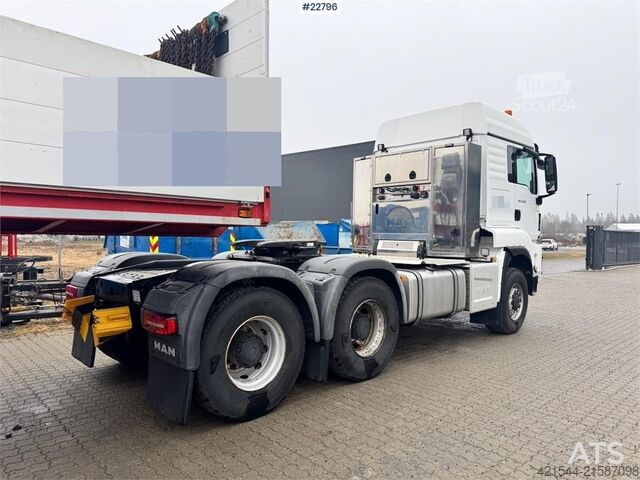 Standard-SZM MAN TGS 33.500 6x6 Tractor Unit – Tipping Hydraulics W