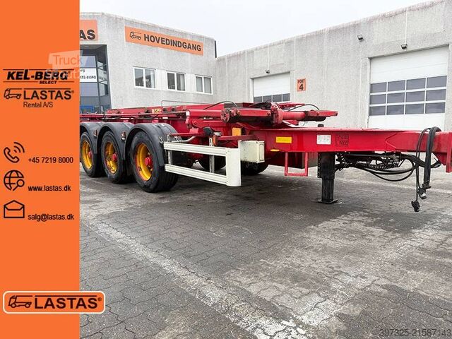 BDF system Nopa Hooklift drawbar trailer / Hakensystem-Anhänger /