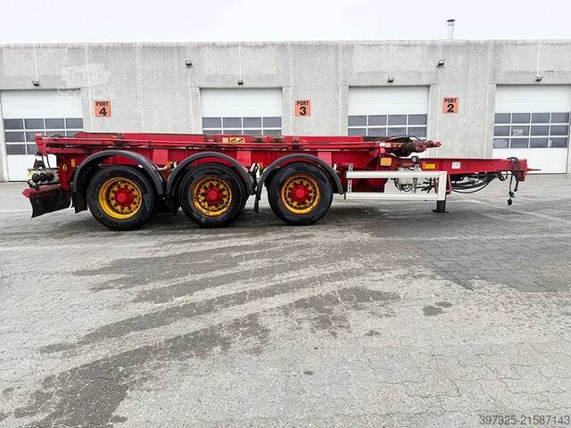 BDF system Nopa Hooklift drawbar trailer / Hakensystem-Anhänger /