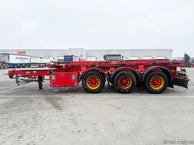 BDF system Nopa Hooklift drawbar trailer / Hakensystem-Anhänger /