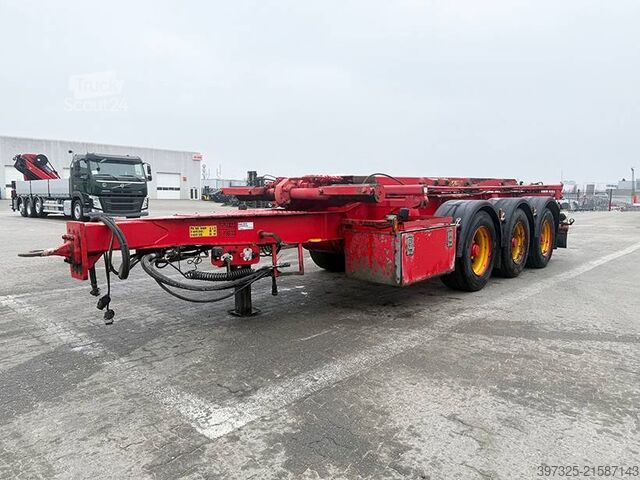 BDF system Nopa Hooklift drawbar trailer / Hakensystem-Anhänger /