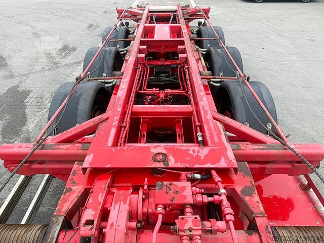 BDF system Nopa Hooklift drawbar trailer / Hakensystem-Anhänger /