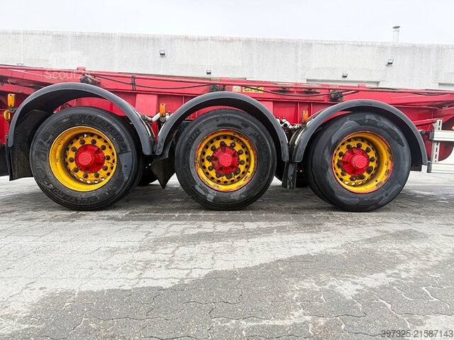 BDF system Nopa Hooklift drawbar trailer / Hakensystem-Anhänger /