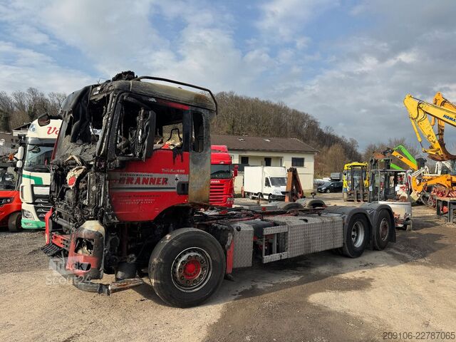 Podwozie ciężarówki MAN TGS 26.440 Brandschaden