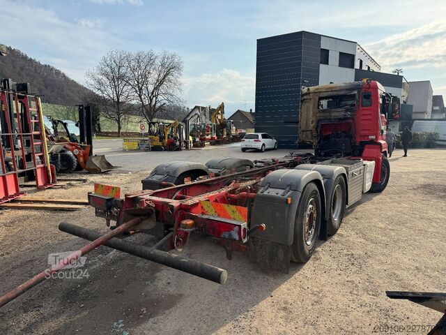 Podwozie ciężarówki MAN TGS 26.440 Brandschaden