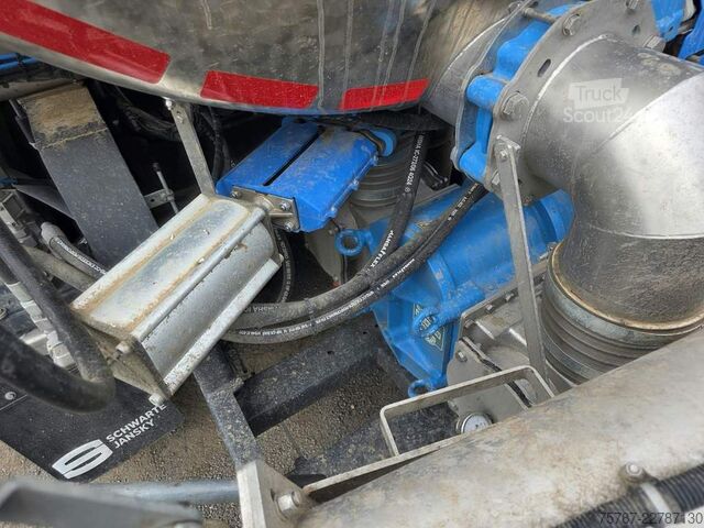 Semiremorcă cisternă D-TEC Jansky Schwarte TSA, Edelstahl, 30.000 L,Unfall