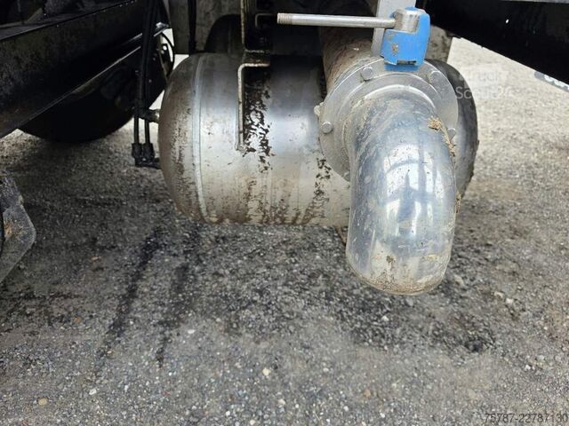 Semirremolque cisterna D-TEC Jansky Schwarte TSA, Edelstahl, 30.000 L,Unfall