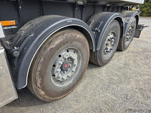 Semirremolque cisterna D-TEC Jansky Schwarte TSA, Edelstahl, 30.000 L,Unfall