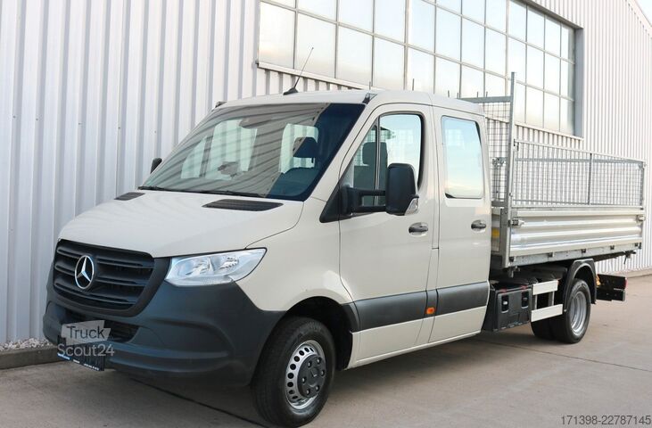 Τριαξονικό ανατρεπτικό βαν MERCEDES-BENZ Sprinter 519 CDI /3-S.-Kipper / Klima / Standhei