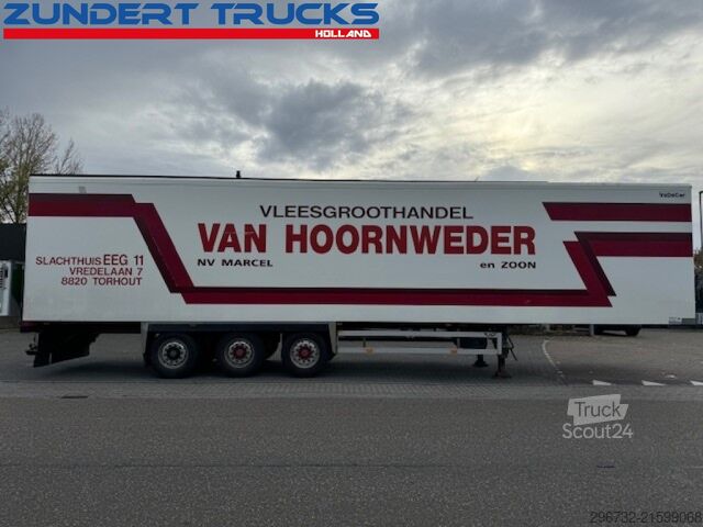 Trasporto refrigerato/congelato Lag VEDECAR 3 AS COOLTRAILER, MEAT RAILS,