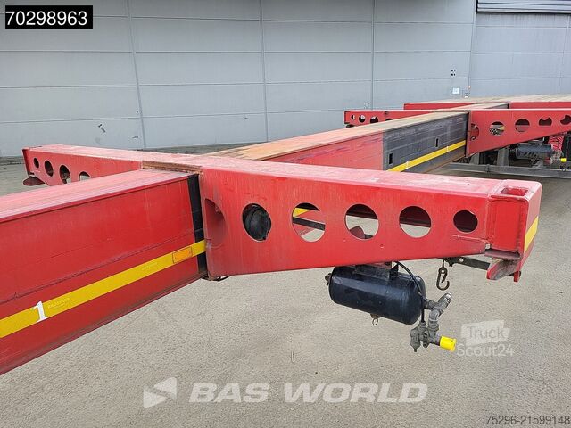 Nakládací plošina Broshuis 3AOU Triple Extendable 2250cm 3x Steering Remote