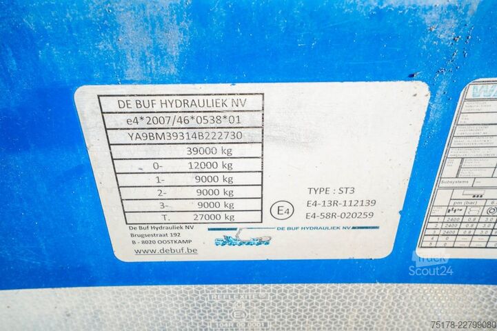 Blender DE BUF BETON MIXER/MISCHER/MALAXEUR-12M3-2020-MOTOR/MO...