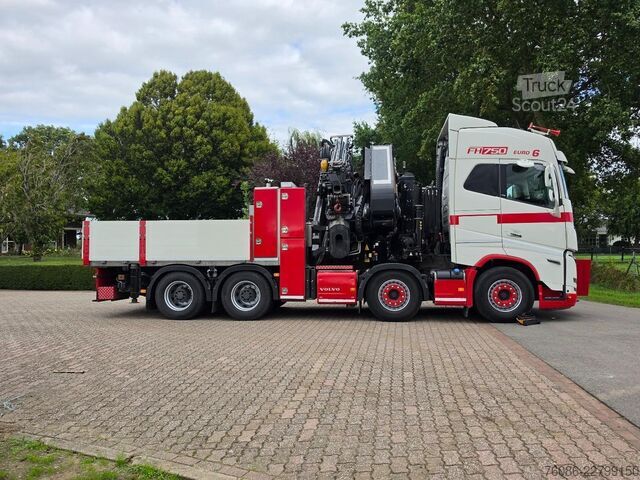 Kranbil Volvo FH16 750 8x4!! EFFER 1405!!FLYJIB/LIER/360 STAB...