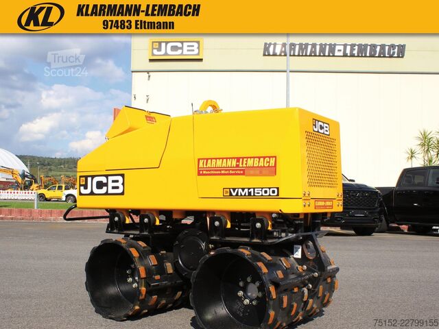 Valjak za rov sa bežičnim daljinskim upravljačem JCB VM 1500 Grabenwalze