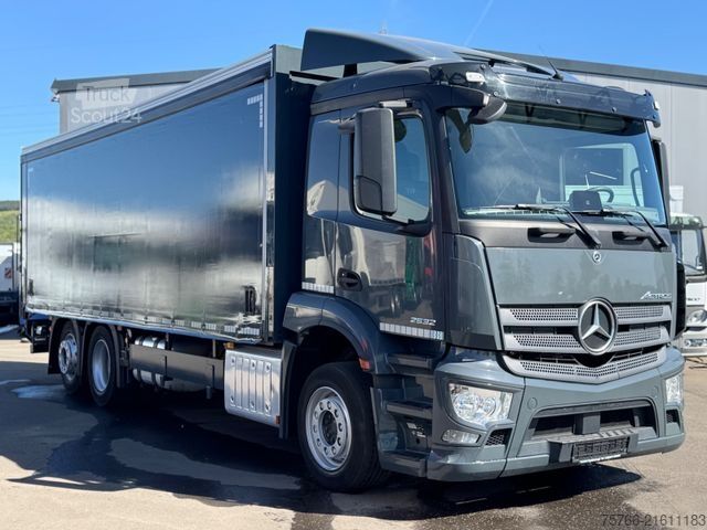 Dryckeslastbil MERCEDES-BENZ ACTROS 2532 / LBW / 2 x AHK / LENKACHSE / 18 PAL