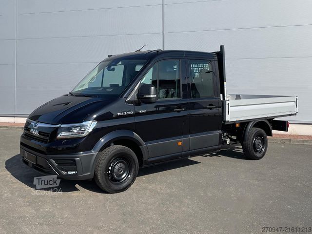 Pick-up van MAN TGE 3.180 Pritsche DOKA MR 4x4 ACC LED DIFF-SPER