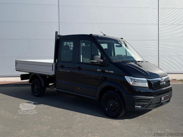 Pick-up van MAN TGE 3.180 Pritsche DOKA MR 4x4 ACC LED DIFF-SPER