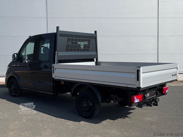 Pick-up van MAN TGE 3.180 Pritsche DOKA MR 4x4 ACC LED DIFF-SPER