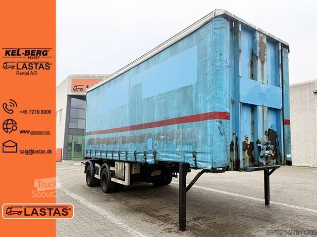 Раздвижные брезентовые навесы Kel-Berg 2 axle Link Curtain trailer / Link-Planenauflieger