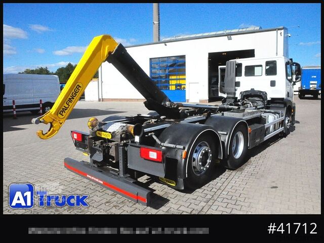 Ruloninė konteinerinė savivartis IVECO X-Way AD260SY46 Palfinger PHT 20, Lenk- Liftachse,