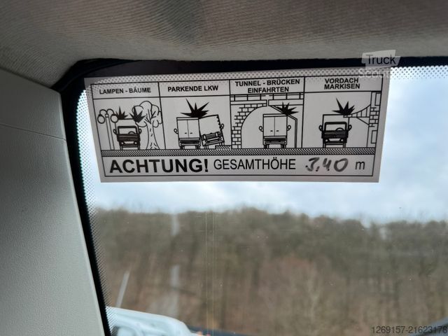 Box van OPEL Movano Koffer Ladebordwand 3,5t L3