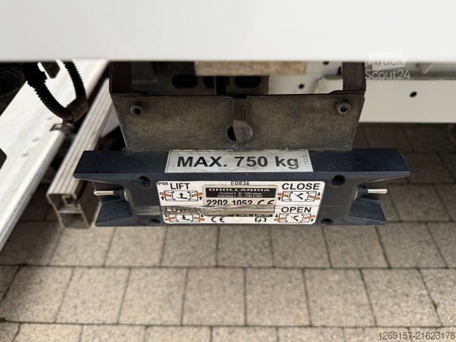 Box van OPEL Movano Koffer Ladebordwand 3,5t L3