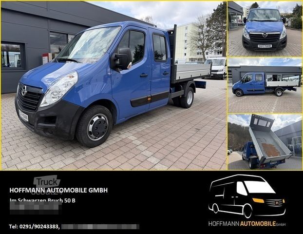 Autoutilitară basculantă OPEL Movano Doka Kipper L2 Zwillingsbereifung 4,3t