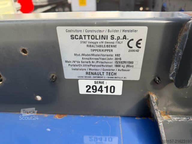 Autoutilitară basculantă OPEL Movano Doka Kipper L2 Zwillingsbereifung 4,3t