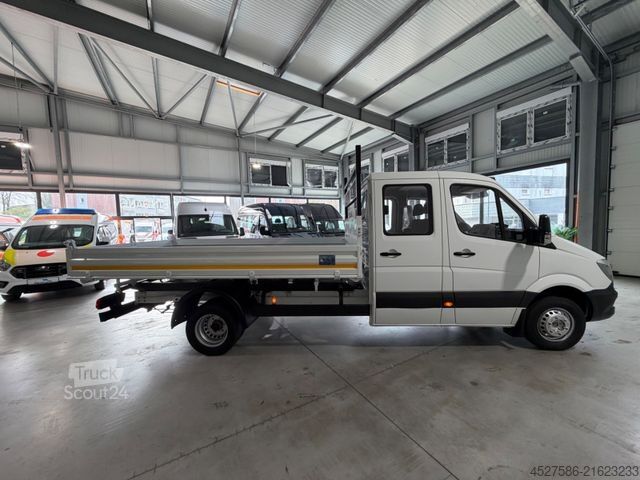Driezijdige kipper bestelwagen MERCEDES-BENZ Sprinter II MAXI DoKa 513*MEILLER 3SEITEN KIPPER