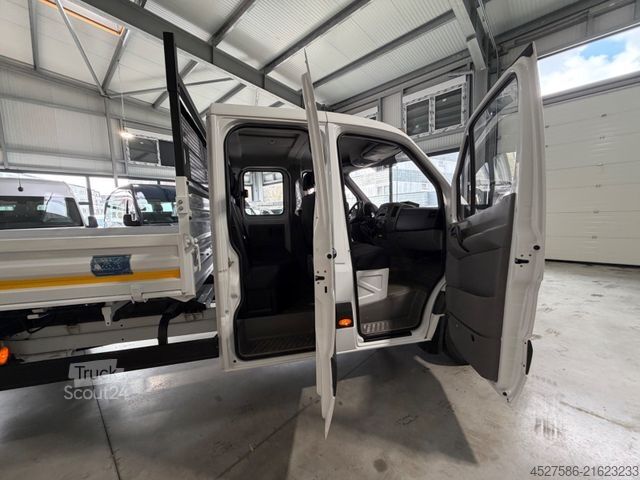 Driezijdige kipper bestelwagen MERCEDES-BENZ Sprinter II MAXI DoKa 513*MEILLER 3SEITEN KIPPER