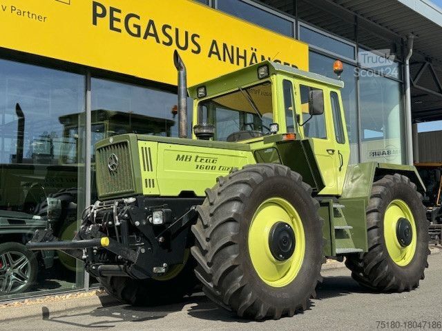 Traktor MERCEDES-BENZ MB- Trac 1600 TURBO Schlepper Oldtimer EHR RÜFA