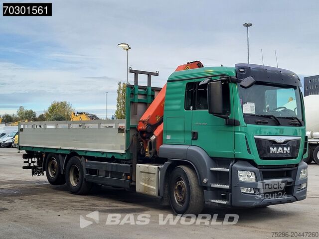 Nakládací plošina MAN TGS 26.400 6X2 Palfinger PK23001 EH Crane Kran ...