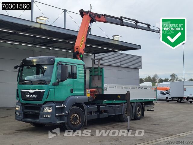Nakládací plošina MAN TGS 26.400 6X2 Palfinger PK23001 EH Crane Kran ...