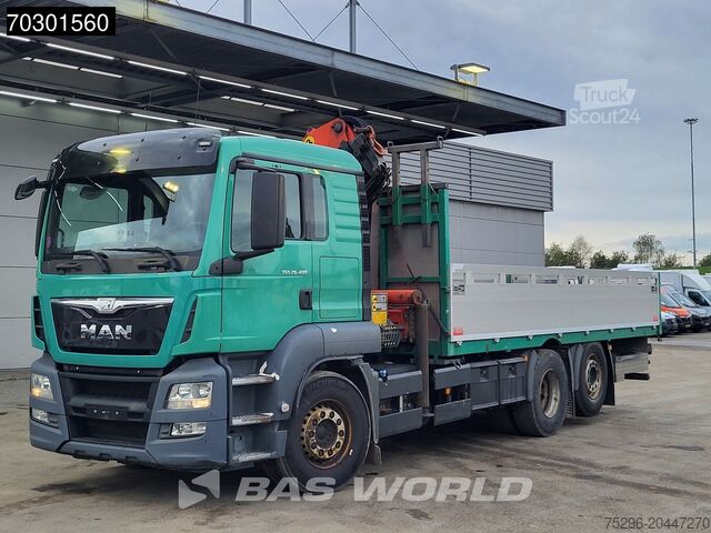 Nakládací plošina MAN TGS 26.400 6X2 Palfinger PK23001 EH Crane Kran ...